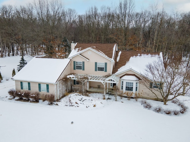 view of front of house