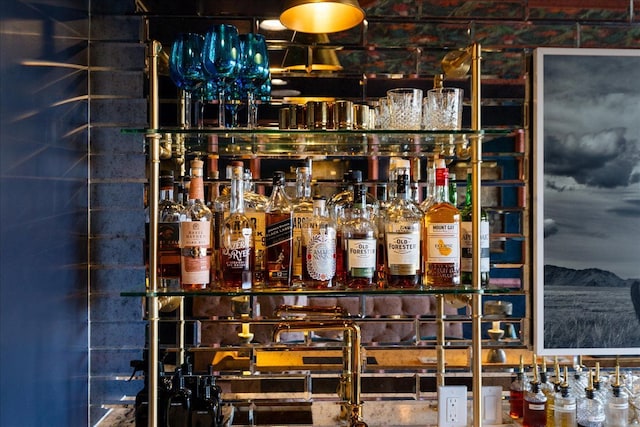 bar with a bar