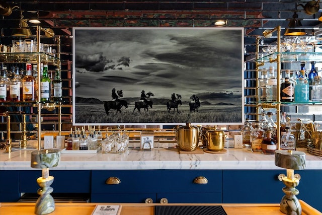 bar with a bar