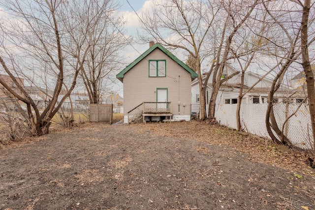 view of back of house