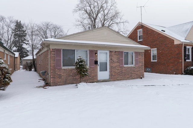 view of bungalow-style house