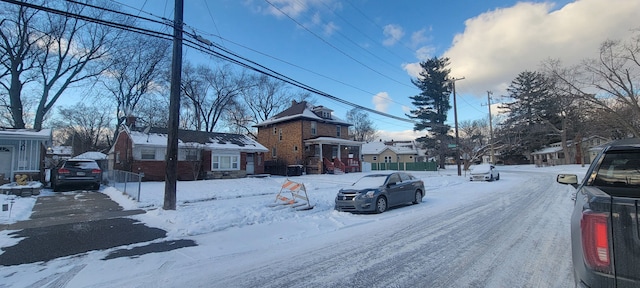 view of road