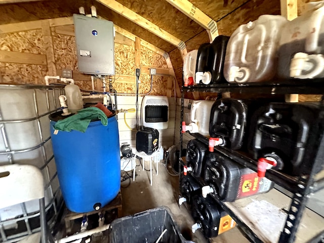 view of utility room