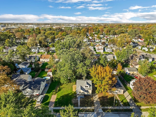 aerial view