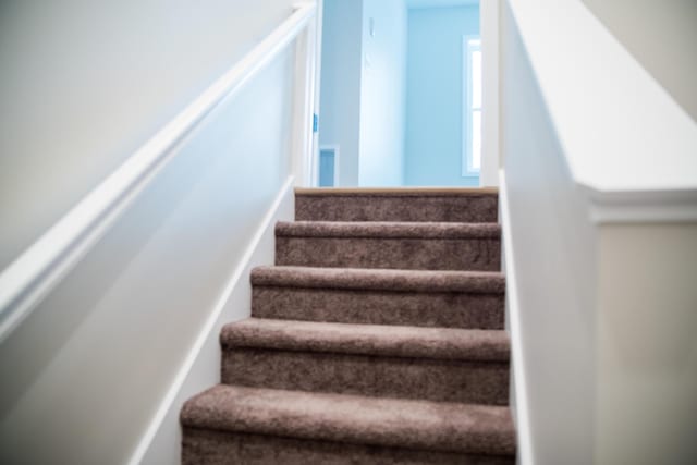 view of staircase