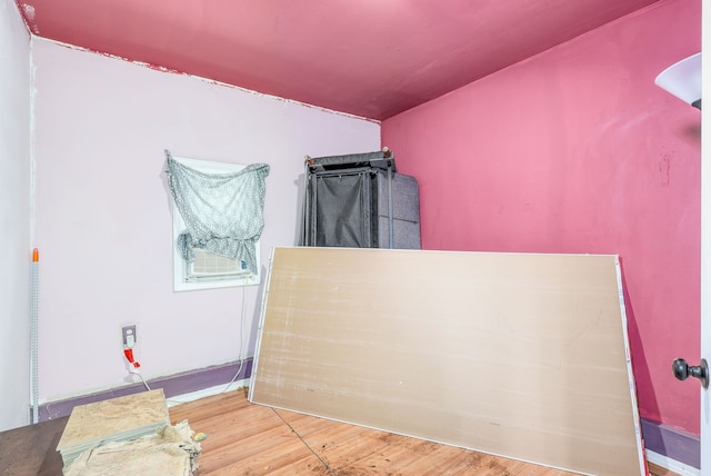 interior space featuring hardwood / wood-style flooring