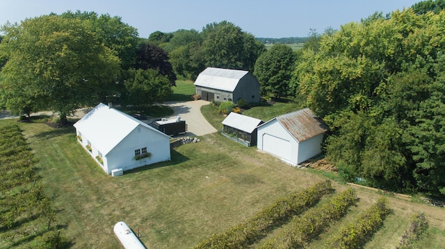 aerial view