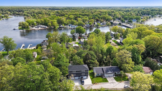 16905 Highland Ave, Spring Lake, MI 49456 - aerial view of a nearby body of water and a forest