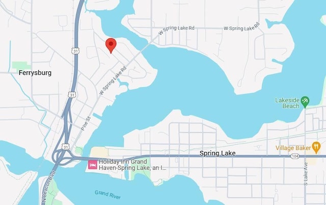 16905 Highland Ave, Spring Lake, MI 49456 - map of property location