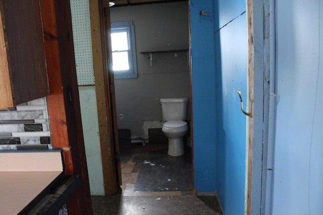 bathroom with toilet