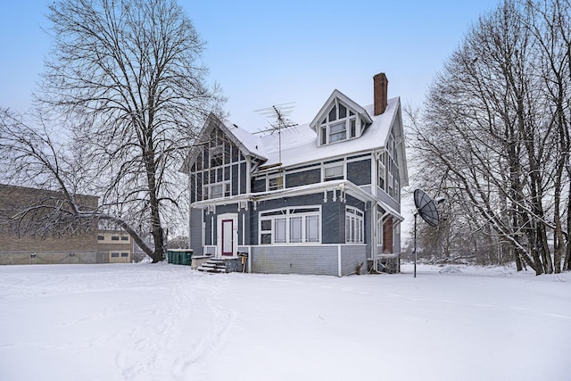 view of front of house