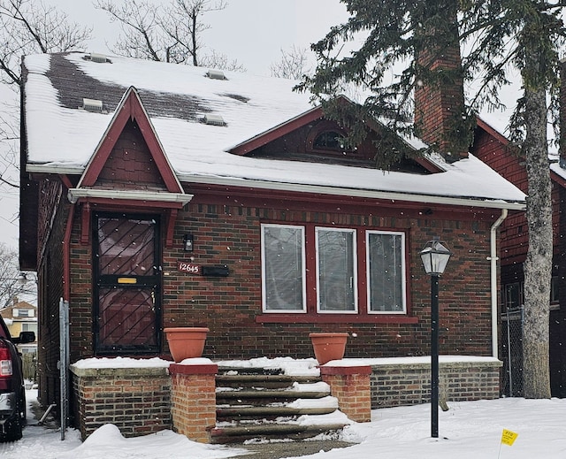 view of front facade