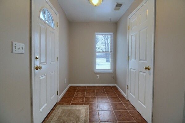 view of entrance foyer