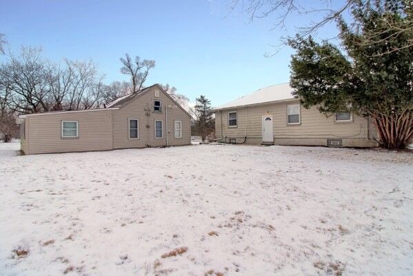 view of back of property