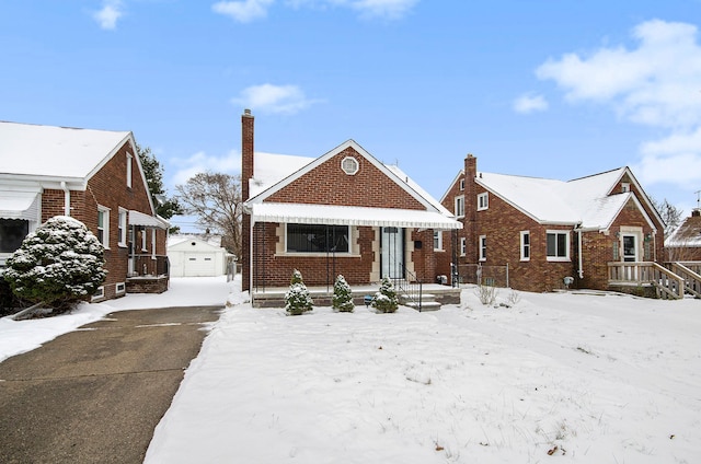 view of bungalow-style house