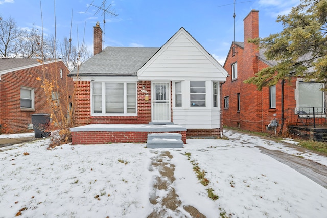 view of bungalow-style house