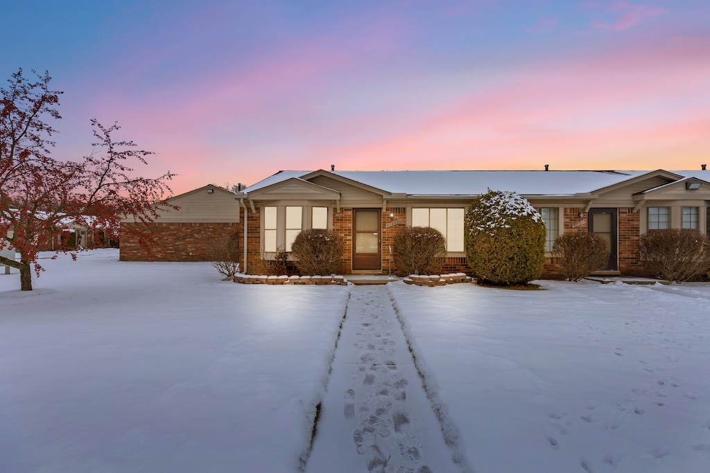 view of ranch-style house