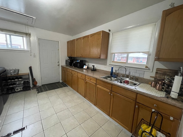 kitchen featuring sink