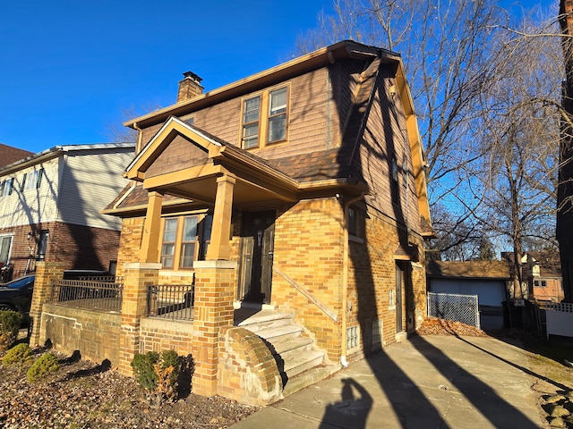 view of front of house