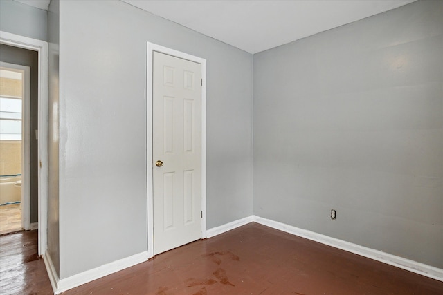 view of empty room