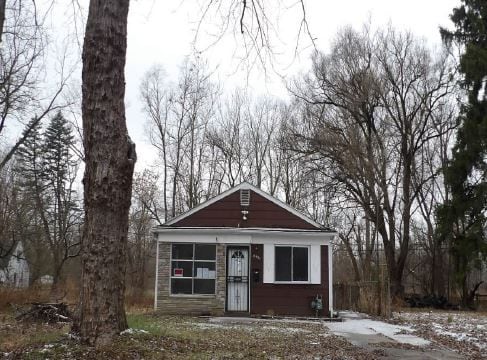 view of bungalow-style home