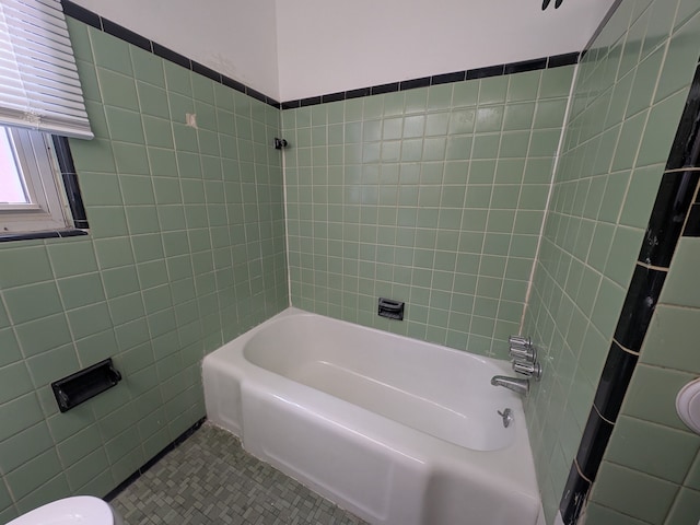 bathroom featuring tile patterned flooring