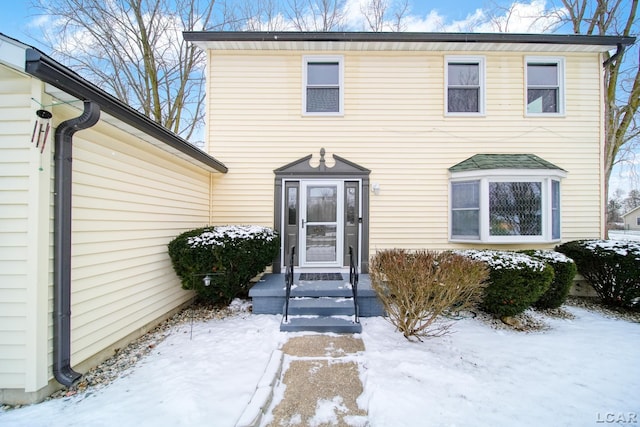 view of front of house