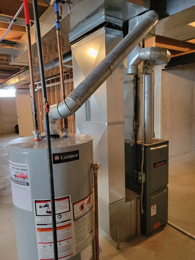 utilities with water heater