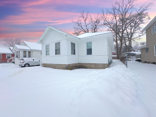 view of front of house