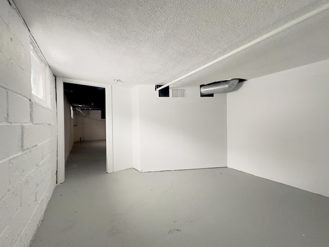 view of basement