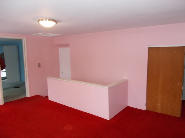 view of spare room