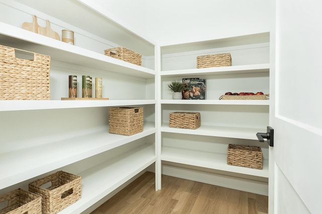 view of pantry