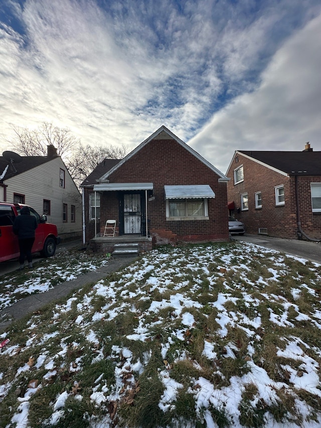 view of front of house