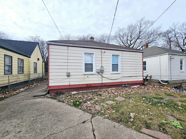 view of property exterior