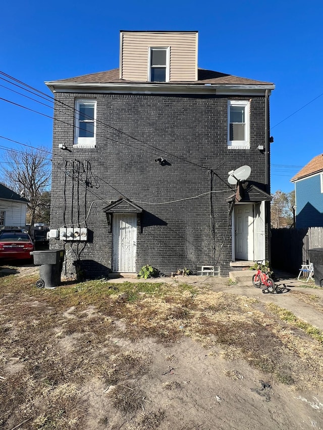 view of back of house