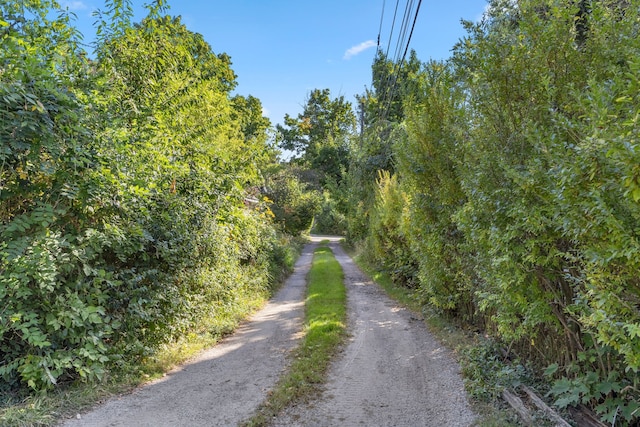 view of road