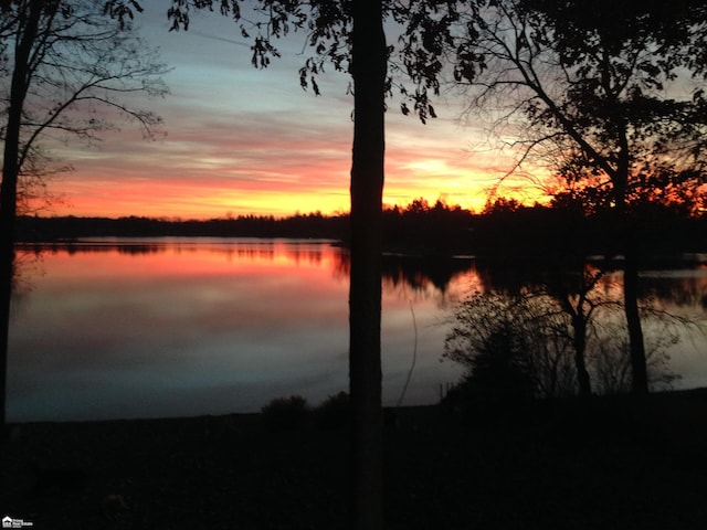 property view of water