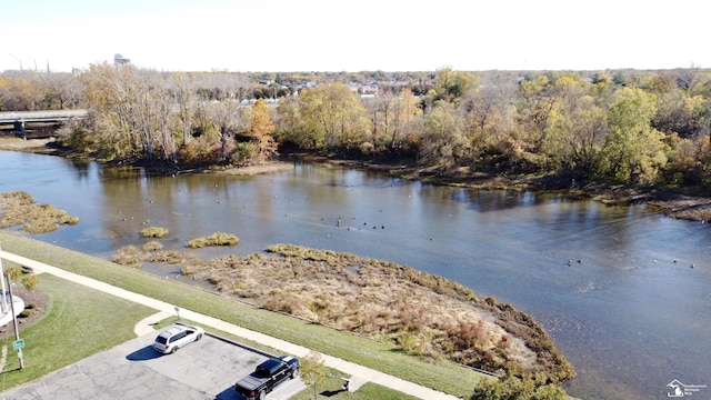 property view of water