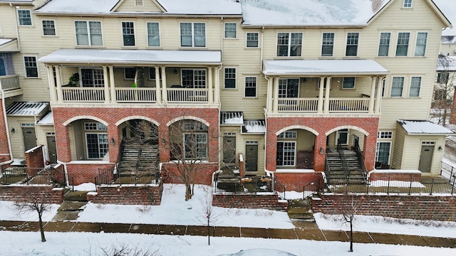 view of townhome / multi-family property