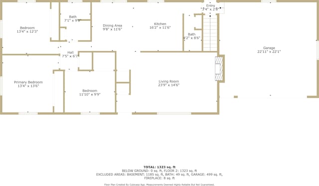 9800 Gera Rd, Birch Run, MI 48415 - property floor plan