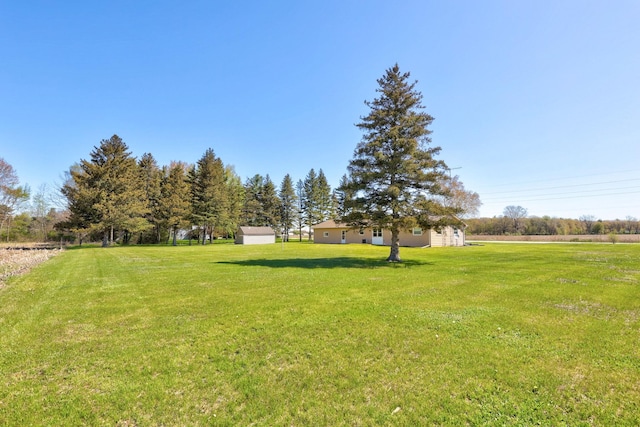 9800 Gera Rd, Birch Run, MI 48415 - view of grassy yard