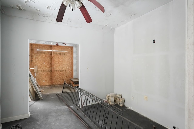 649 Van Dyke St, Detroit, MI 48214 - unfurnished room featuring ceiling fan