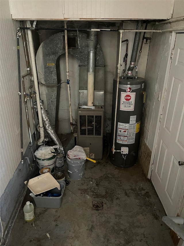 utilities featuring water heater