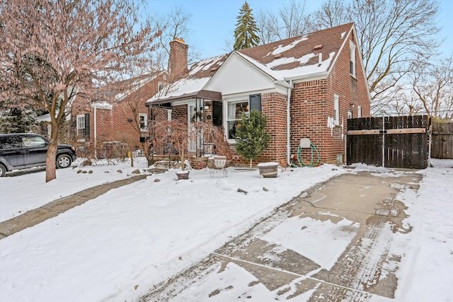 view of front of house