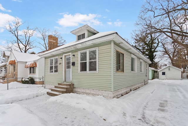 view of front of house