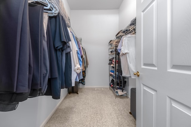 view of spacious closet