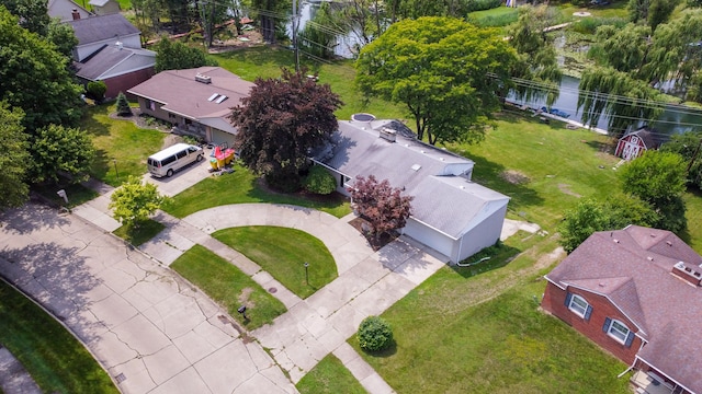 21918 Knudsen Dr, Grosse Ile, MI 48138 - aerial view of residential area