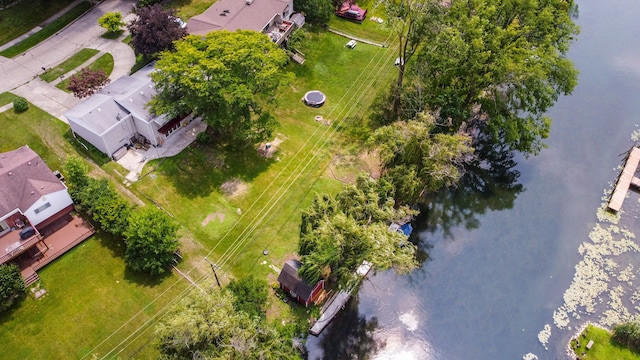 21918 Knudsen Dr, Grosse Ile, MI 48138 - view of property location with a nearby body of water