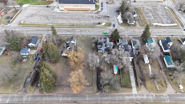 416 S Michigan Ave, Manton, MI 49663 - aerial view of property and surrounding area