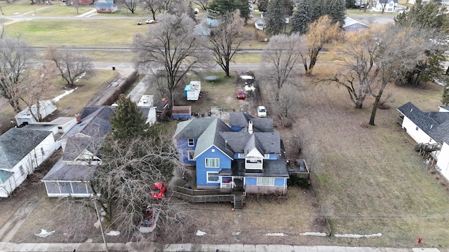 416 S Michigan Ave, Manton, MI 49663 - aerial perspective of suburban area